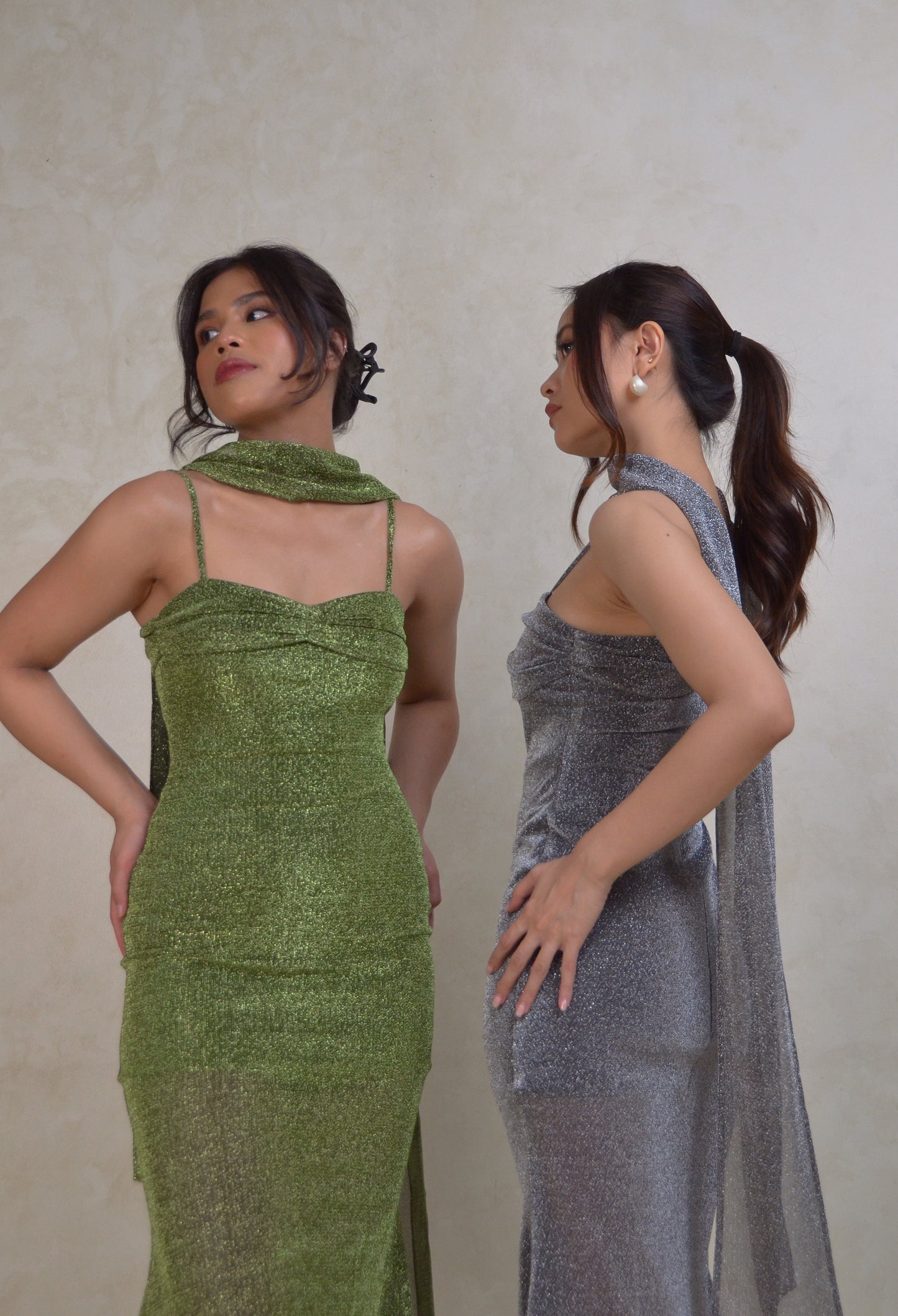 Bisou dress in Sage